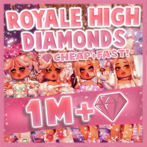 1 Million Roblox Royale High Diamonds | Etsy