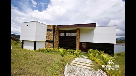 Medellín Inmobiliaria Lujosa Casa en El Peñol VENDIDA YouTube