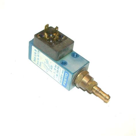 Festo Pev 14 B Pressure Switch 1 12 Bar 14 176 Psi 5 Amp 250 Vac