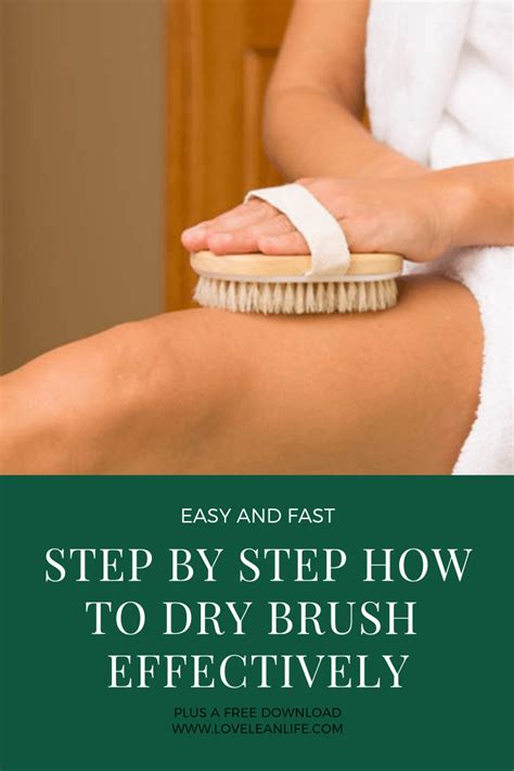 Top Benefits Of Dry Brushing Step By Step How To Do It Effectively