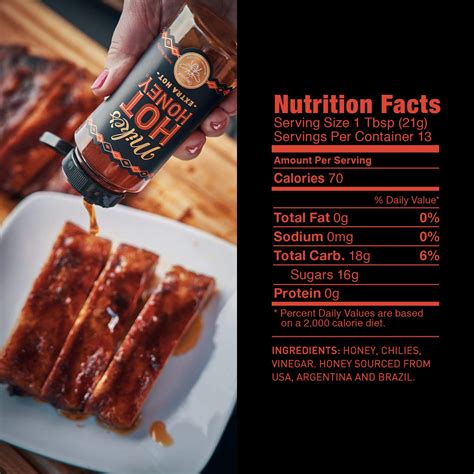 Mikes Hot Honey Botella extra caliente de onzas fácil de verter paquete miel caliente con