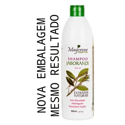 Shampoo Combate A Queda Caspa E Seborreia 500 Ml Jaborandi Maycrene