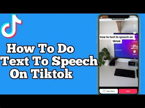 How To Do Text To Speech On Tiktok Youtube