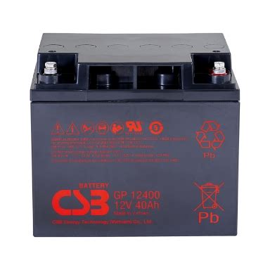 GP12400 Batteria Al Piombo Csb 12v 40ah Gp 12400 I2 39 6438 10