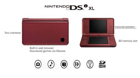 CONSOLA NINTENDO DSI XL ROJO BURGUNDY Gameplanet