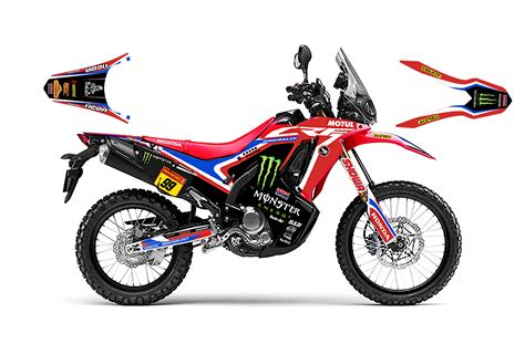 Honda Crf Rally Dakar Replica Sticker Kit Etsy Australia