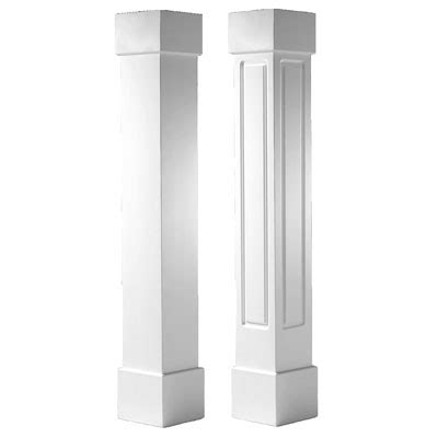Craftsman Columns Pvc Tapered Porch Column Wraps