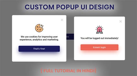 Build A Custom Popup Modal Box Html Css Jquery Code Education