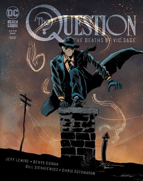 NEWS WATCH: First Look at DC Comics' The Question: The Deaths of Vic