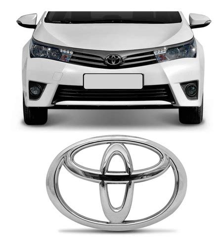 Emblema Grade Frontal Cromado Toyota Corolla Mercadolivre