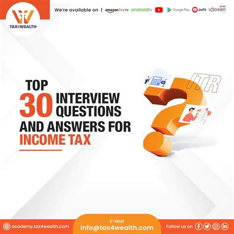 Income Tax Interview Questions Answers Academy Tax Wealth