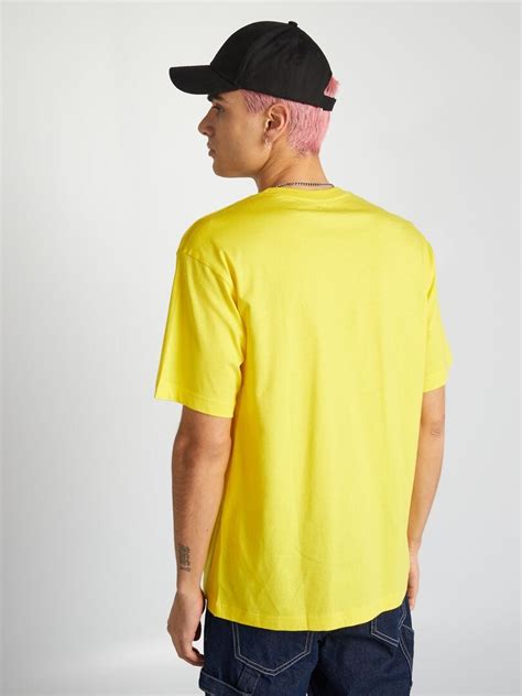 Camiseta Lisa Con Cuello Redondo AMARILLO Kiabi 3 00