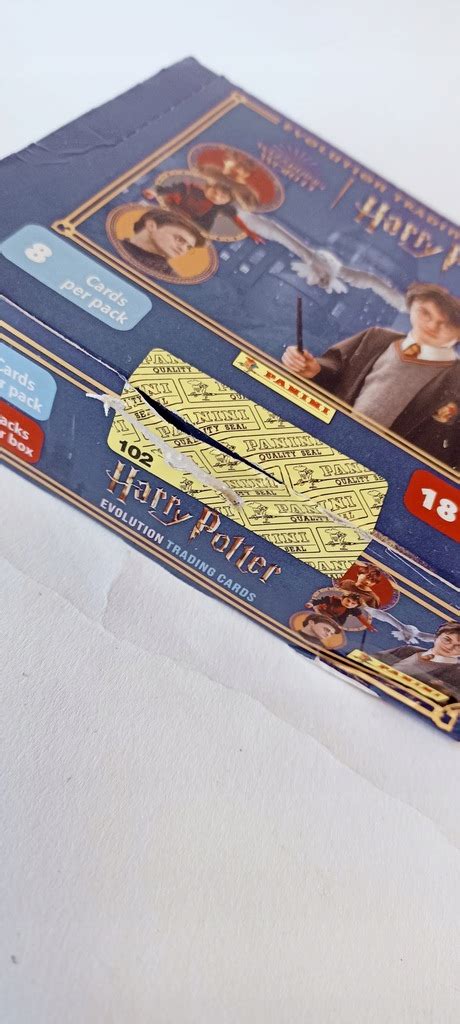 17 Saszetek Z Kartami Harry Potter PANINI 12151249979 Oficjalne