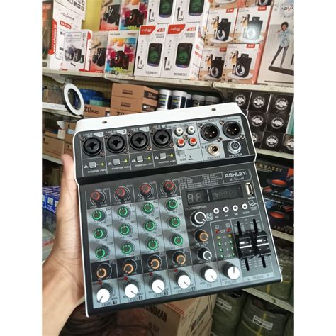 Jual Mixer Audio Ashley Mhouse Original M House Channel With Mp