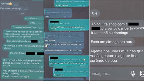 Normal O Professor Ficar Pegando Na Gente Irm De V Tima Relata