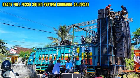 Ready Full Fusso Dan Truk Sound System Karnaval Arjosari Youtube