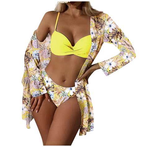 Royallovewomen S Bikini Floral Sexy Quick Drying Swimsuit Piece Set