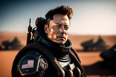 Elon Musk In Cool Space Suit R Elonmusk