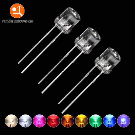 Kit Surtido De Diodos De L Mpara Led Ultrabrillantes F Piezas Mm