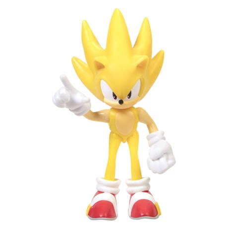 Buy Sonic The Hedgehog Action Figure 2 5 Inch Super Sonic Collectible