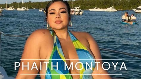 Phaith Montoya 🇺🇸 American Plus Size Model Curvy Instagram Star