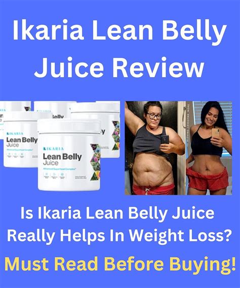 Ikaria Lean Belly Juice Review Is Ikaria Juice Really Helps In Weight