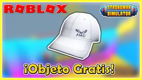 COMO CONSEGUIR LA GORRA BLANCA DE ROBLOX EN STRONGMAN SIMULATOR