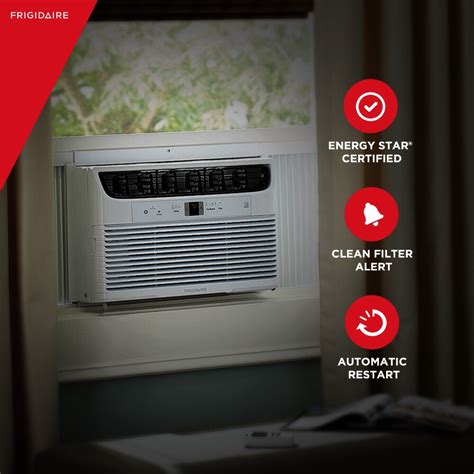 Frigidaire Fhww Wbe Btu Window Smart Air Conditioner With Sleep