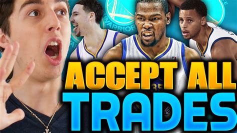 Accepting Every Trade Challenge With The Golden State Warriors Nba