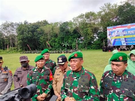 Pangdam Vi Mulawarman Tutup Tmmd Ke 115 Di Tabalong Bupati Hasilnya