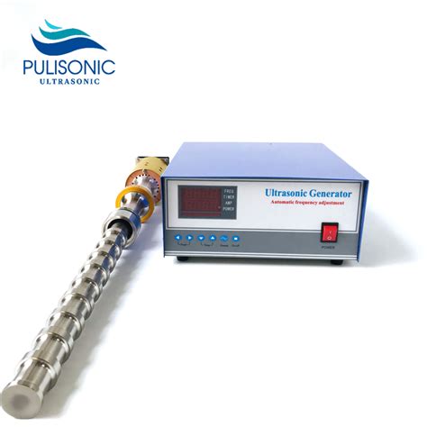 20khz Ultrasonic Biodiesel Reactor Rod For Making Biodiesel Ultrasonic Transducer Pulisonic