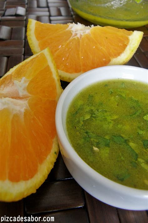 Vinagreta De Naranja Pizca De Sabor