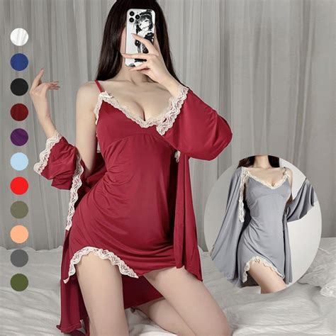 Jual Lingeri Sexy Moon Alice Lingerie Seksi Dress Kimono Ukuran Big Size Shopee Indonesia