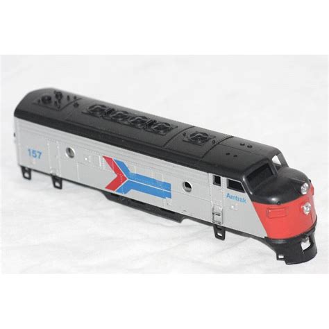 Athearn HO Scale EMD F7 Amtrak locomotive number157 train shell