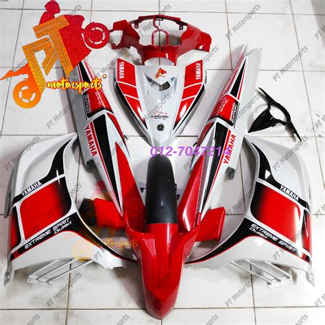 Yamaha Lc Cover Set Special Gp Edition Th Red White Merah