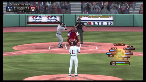 First Pitch Mlb 14 The Show Ps4 Youtube