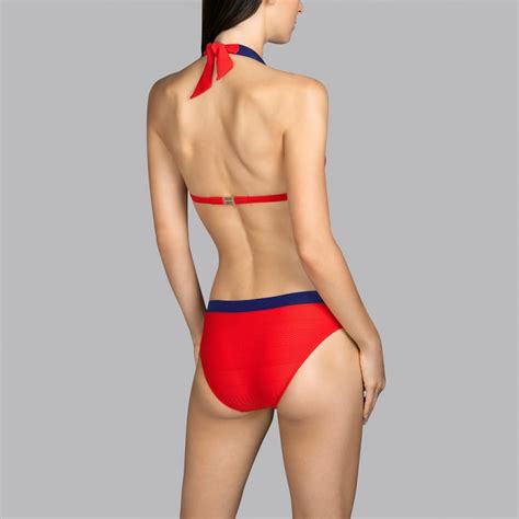 Bikini Rojo Tri Ngulo Con Relleno Andres Sarda Descuentos Compra En