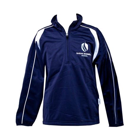 Sarah Bonnell quarter zip track top | Ian Howard Schoolwear