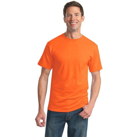 Jerzees 29m Heavyweight Blend 50 50 Cotton Poly T Shirt Safety Orange