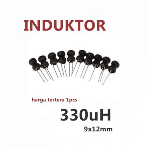 Jual Inductor 330uh Induktor 330UH Lilitan 330 UH Ukuran 9x12 Mm