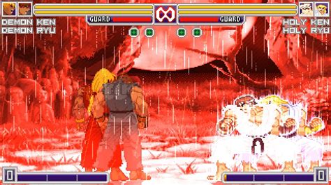 Mugen Demon Ryu And Demon Ken Vs Holy Ryu And Holy Ken Download Youtube