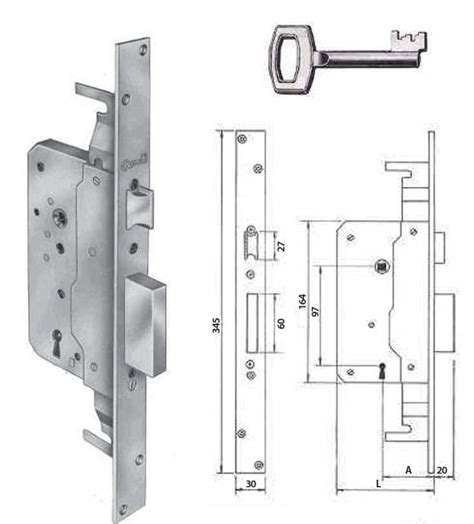 Cerradura Puerta Antiokupa STM 3 Llaves 656 301 595