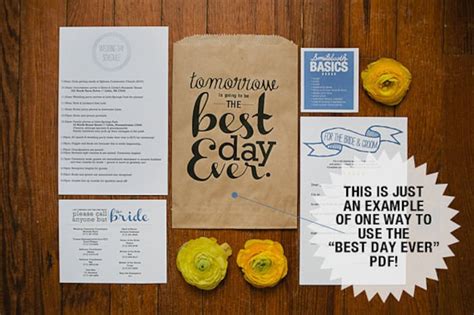 The original Best Day Ever Wedding Digital Download / TODAY - Etsy