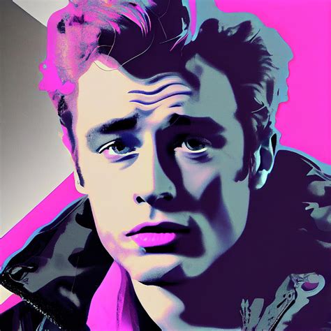 James Dean Pop Art Digital Art By AJ Etheridge Fine Art America