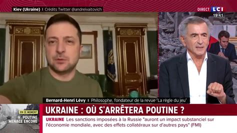 Bernard Henri L Vy Lci Guerre En Ukraine La Grandeur De Zelensky