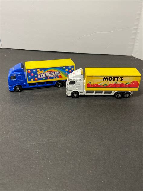 Hot Wheels Vintage Semi Trucks Tractor Trailers Rainblo Etsy