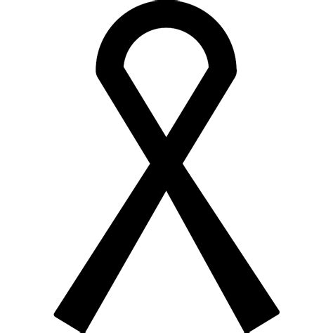 Ribbon Cancer Vector SVG Icon - SVG Repo