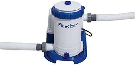 Bestway Flowclear Sandfilteranlage 3 028 L H Grau Amazon De Garten