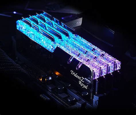 G SKILL Trident Z Royal Series 32GB 2 X 16GB RGB DDR4 3200 Desktop