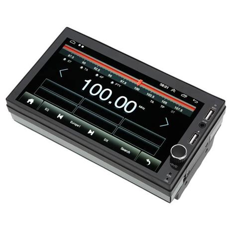 Akozon Autoradio Récepteur multimédia stéréo de voiture à écran tactile